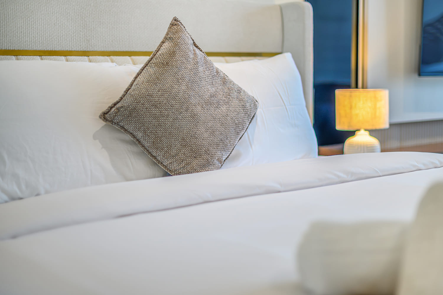 Designer glassware and tableware staging highlighting 5-star hospitality presentation