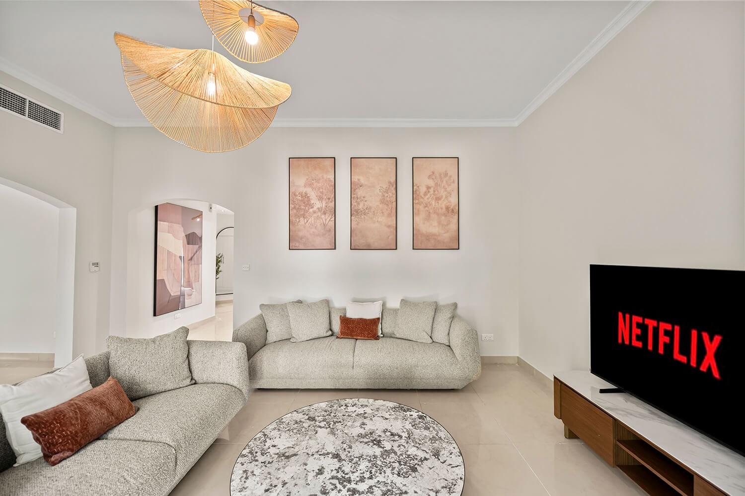 Executive guest suite villa photography Dubai